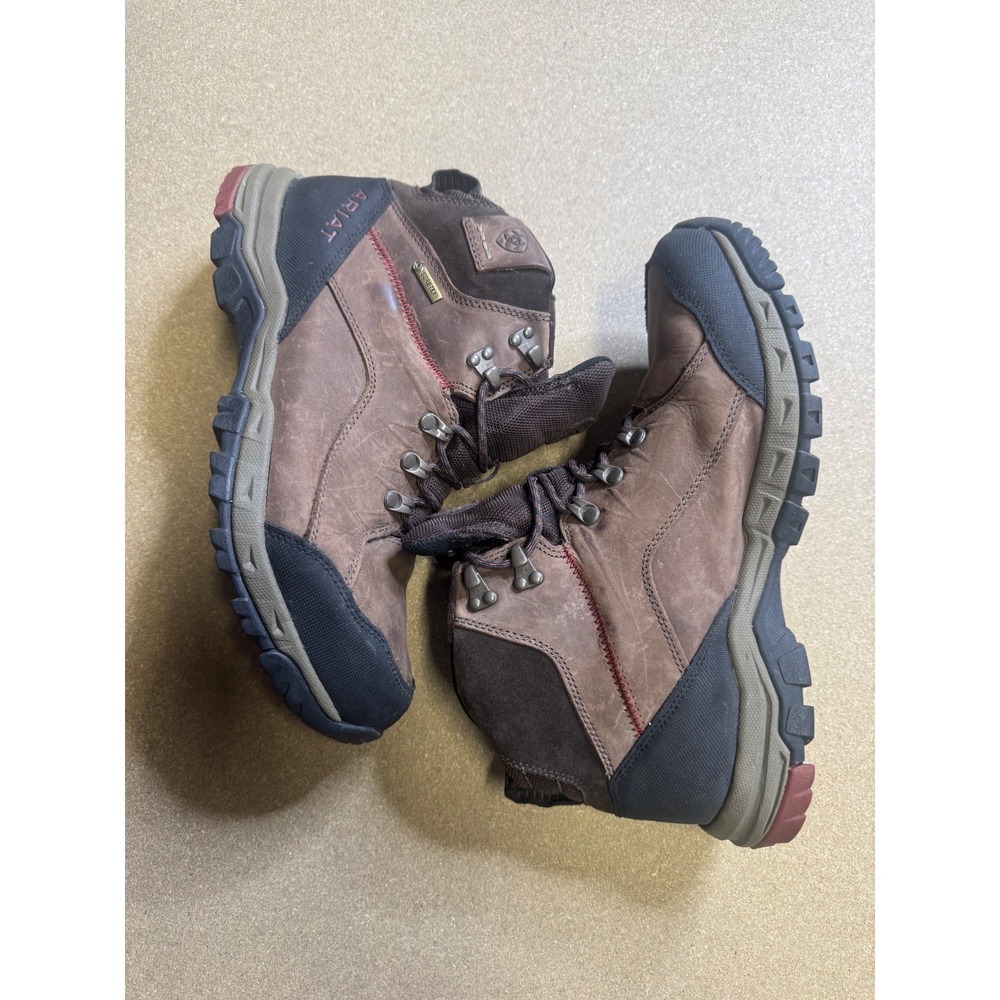 Ariat Skyline‎ Mid GTX Mens 10.5 EE Wide Brown Leather Hiking Boots 10017303